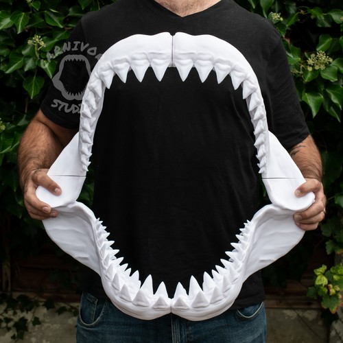 Shark jaw 60cm printed - shark,