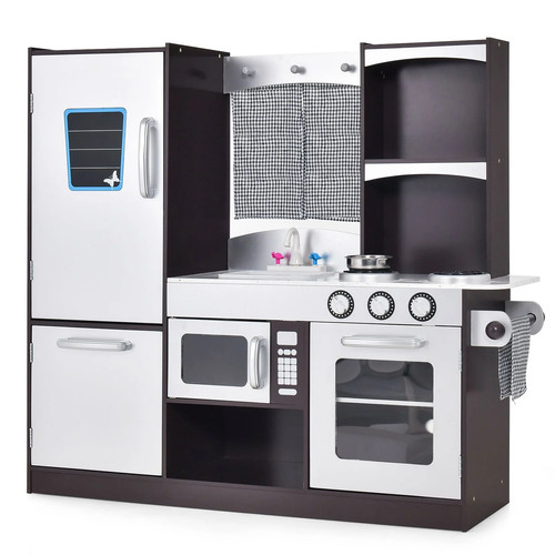 Kids wooden play - wooden, kitchen
