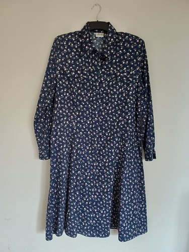 Nicole navy floral - navy,