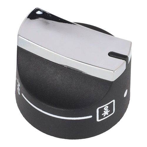 Stoves oven knob black chrome - oven,
