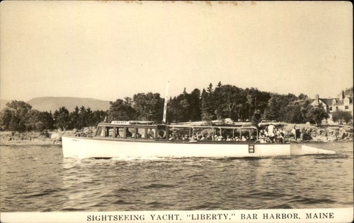 Bar harbor maine - maine, yacht