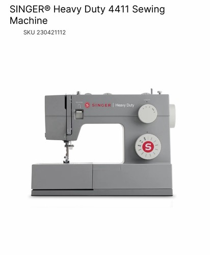 Singer 4411 heavy duty - heavy,