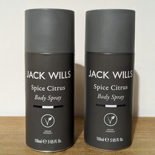 2x Jack Wills Spice Citrus