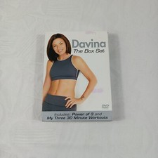DAVINA McCALL DVD BOX SET OF THREE 30 MINUTE EXERCISE FITNESS WORKOUTS 