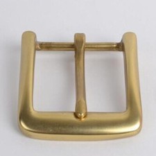 Solid Brass Heavy Duty Belt Pin Buckle Men's Belt Buckles For 1.5 Inches Belt