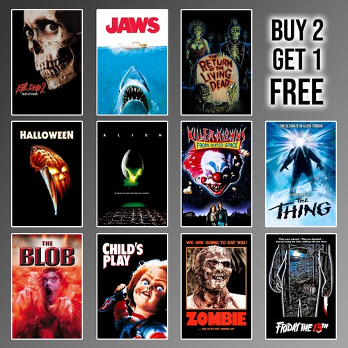 80s horror movie posters buy - buy, 2