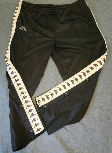 Kappa men black track pants - men's,