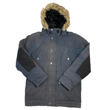 Carhartt WIP Blue Parka Coat
