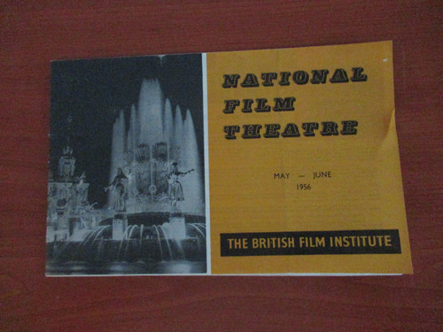 Vintage national film theatre - vintage,