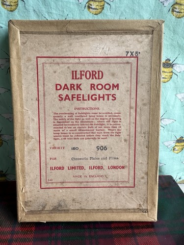 Ilford dar room safelights - ilford,