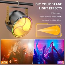 250W RGB Retro Lights COB Par