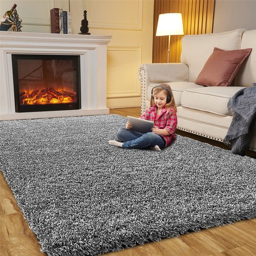 Large shaggy rugs non slip - large,