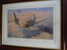 Robert Taylor signed prints , Framed & Mounted, STRUGGLE FOR SUPREMACY,