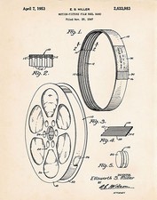 1953 Old Film Reels Movie Room