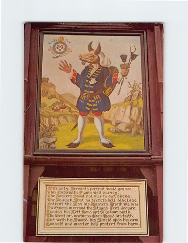 Postcard trusty servant - trusty,