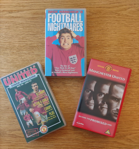 Old football vhs - vhs, tapes