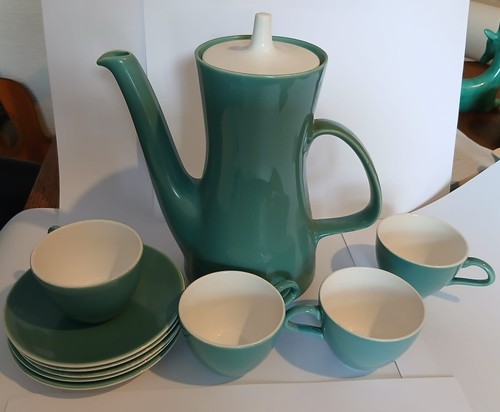 Poole pottery blue - pottery, coffee