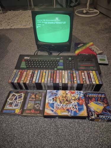 Amstrad cpc464 computer with - cpc464,