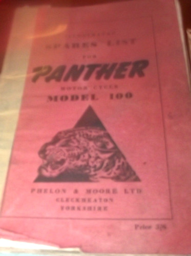 Panther models 100 spres - ,