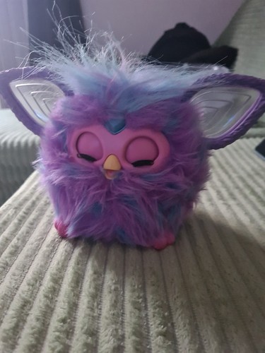 Furby tie dye - dye, blue