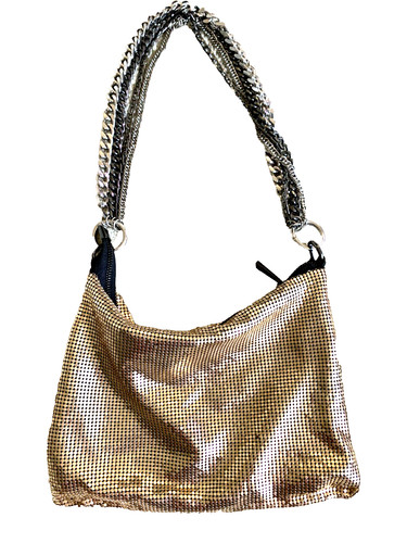 Topshop vintage gold mesh - topshop,