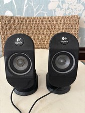 Logitech Desktop PC Computer Laptop 2.0 Speakers Black Working