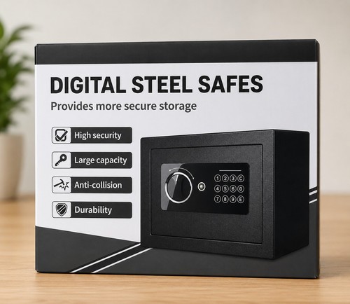 Digital steel safe electronic - steel,