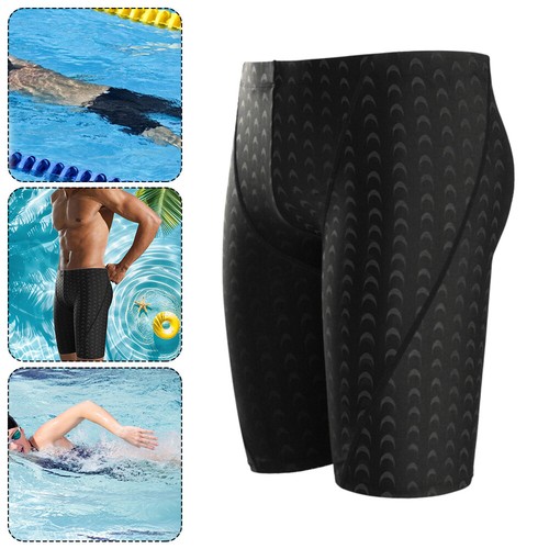 Men sharkskin swimming trunks - sharkskin,