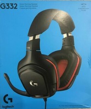 Logitech g332 black red gaming - g332,
