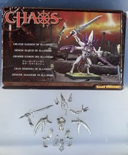 WFB 6th Edition Greater Daemon Of Slaanesh, Squid Head Version, Metal OOP w/box