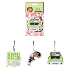 Mr. Bean Scented Hanging Car Air Fresheners – Strawberry, Dark Ice & Cotton