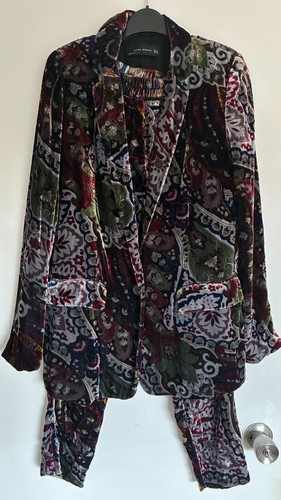 Silk velvet suit - silk,