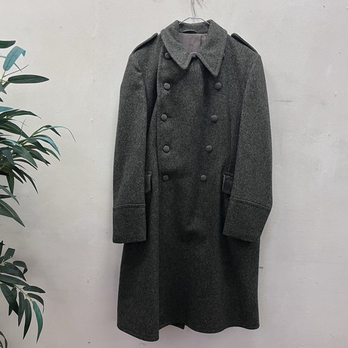 Vintage grey woolen military - woolen,