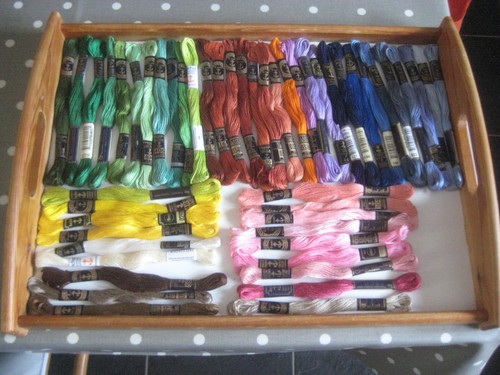 Skeins assorted stranded - 50,