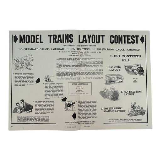 Model trains layout contest - model, ho