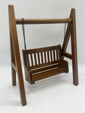 Dolls house wooden garden