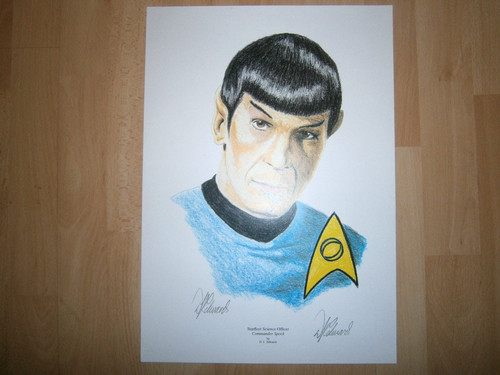 Star trek print - print, spock