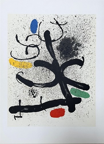 Joan miro vintage lithograph - vintage,
