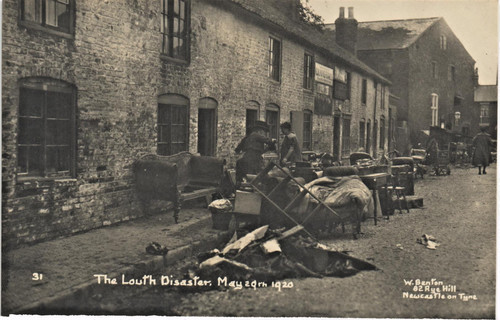 Louth floods 1920 the - the,