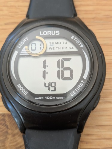 Lotus sports gents quartz used - lotus,