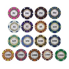 Monte Carlo Poker Chips -