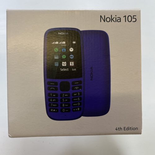 Nokia 105 black - black, sim