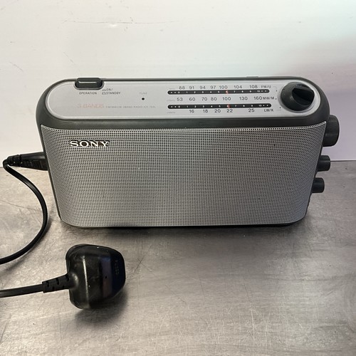 Sony icf 703l portable radio - sony,
