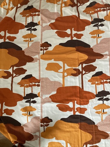 Vintage 1970s curtains - vintage,