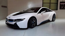BMW i8 Hybrid White Electric Plug Rastar Diecast 56500 1:24 Scale Model Car BNIB