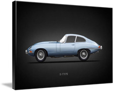 Canvas Art - Jaguar E-Type