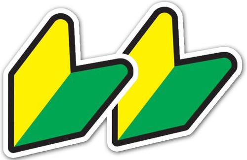 Jdm new driver pack sticker - 2,