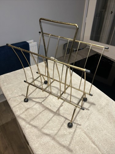 Magazine rack mid century - magazine,