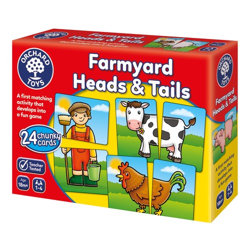 Farmyard heads and tails - farmyard,