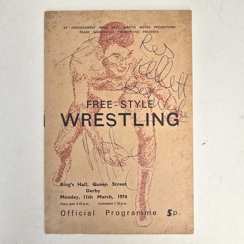 Signed les kellett cover 1974 - cover,